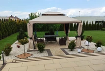 Strešná krytina pre pavilón Valencia 3x4m krémová Garden Point