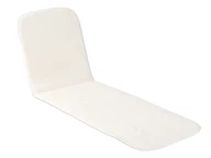 Vankúš na ležadlo biely Bica