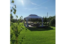 Strešná krytina na pavilón Valencia 3x4m sivá Garden Point