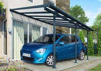 Hliníkový prístrešok na auto Sierra Palram - Canopia 3 x 4,35 m sivý