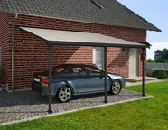 Prístrešky na auto Feria Palram - Canopia 4 x 4,25 m sivá