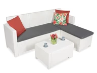 Technorattan roh Nebraska Relax biela Bica