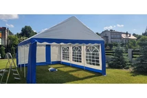 Biely párty stan Bavaria 4x6 m Garden Point