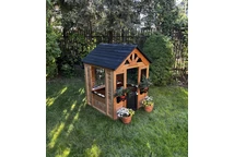 Domček pre deti z cédrového dreva Sweetwater