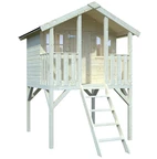 Drevený detský domček do záhrady Toby