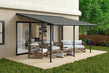 Hliníkové zastrešenie terasy Sierra Palram - Canopia 3 x 4,25 m antracitová Heat Block antracit