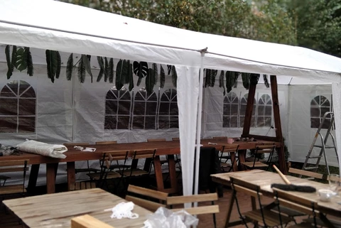 Záhradné stany - záhradný stan Bavaria 3x9 m Garden Point