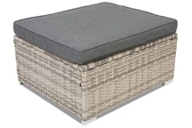 Technoratanová podnožka Roma Garden Point sivá