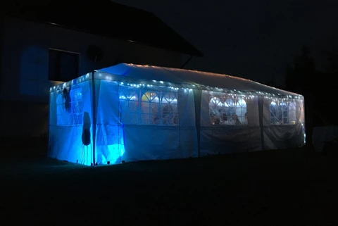 Uzavretý záhradný stan Bavaria 3x9 m Garden Point