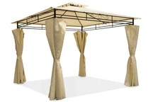 Záhradný pavilón Garden Point Ibiza 3x3 m krémový
