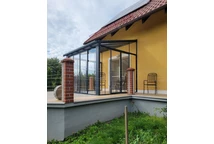 Veranda Sanremo Palram zimná záhrada - Canopia 3 x 3 m sivá
