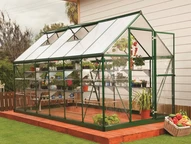 Skleník z polykarbonátu Hybrid 1,85 x 3,7 m Palram - Canopia zelená