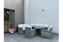 Monaco Comida 7 Garden Point záhradný nábytok sivý