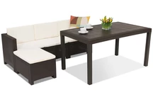 Obývací nábytok z technoratanu Colorado Relax Corner 4 hnedý Bica