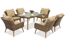 Záhradný nábytok Bilbao Premium 6 Garden Point hnedý