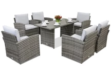 Záhradný nábytok Monaco Premium 6 Garden Point sivý