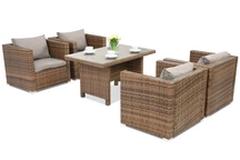 Záhradný nábytok z ratanu Roma Premium 4 Garden Point hnedý