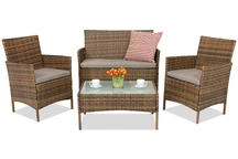 Záhradný nábytok z technoratanu Calabria Premium Garden Point hnedý