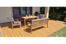 Danang Apetito 8 Garden Point záhradný nábytok z agátového dreva