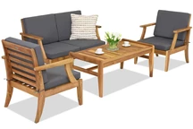 Záhradný nábytok z agátového dreva Danang Coffee 4 Garden Point