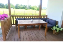 Brunej Apetito 5 Garden Point akáciový záhradný nábytok