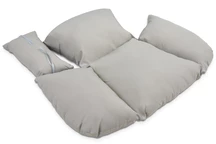 Durango Garden Point vankúš na závesné kreslo sivý