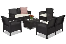 Venezia Coffee 6 Bica hnedý technorattanový nábytok