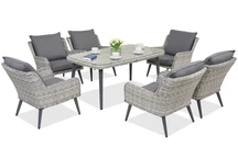 Záhradný nábytok Bilbao Premium 6 Garden Point biely