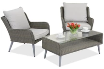 Záhradný nábytok Bilbao Terrace Garden Point sivý