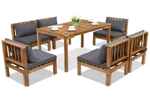 Záhradný nábytok Brunej Premium 6 Garden Point akáciové drevo