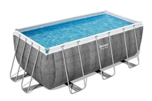 Power Steel Rack Pool 412 x 201 x 122 cm Bestway 56722
