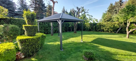 Kovový altánok Sardínia 3x4 Garden Point antracit