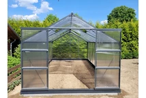 Hliníkový skleník Azalia 3,08 x 5,5 m CoverTech antracit