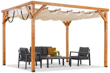 Drevená terasová pergola Aruba 3 x 3,7 m Garden Point