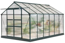 Hliníkový skleník Azalia 2,5 x 3,7 m CoverTech zelený