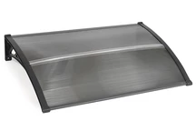 Strieška na dvere Tiset 100 x 200 cm CoverTech antracit