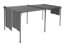 Antracitová pergola Sevilla 3x6 m Garden Point
