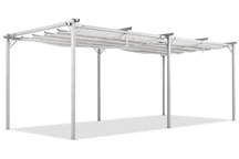 Biela terasová pergola La Palma 3x6 m Garden Point