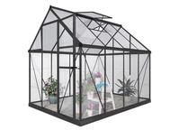 Polykarbonátový záhradný skleník Bergenia 1,8 x 2,4 m CoverTech