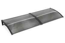Tiset 100 x 400 cm CoverTech antracitová strieška na dvere