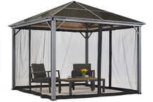 Záhradný altánok Milos 3x3m s moskytiérou Garden Point