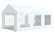 Biely záhradný párty stan Dresden 3x6m Garden Point