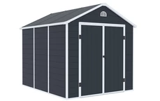 Plastový domček na náradie Bergen 2,4 x 2,8 m CoverTech antracit