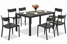 Set záhradného nábytku King/Provence antracit pre 6 osôb Bica