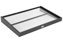 Strieška na dvere Lubeka 80 x 120 cm CoverTech antracit