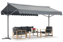 Voľne stojaca markíza Garden Point Parla 3x4 m antracitová