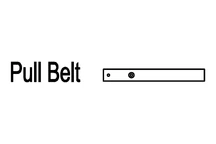 Pull Belt časť pre béžovú pergolu La Palma