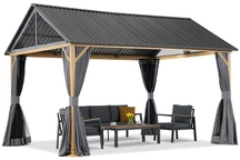 Kovový záhradný domček Teramo Premium 4x3 Garden Point