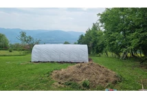 Fóliovník na pestovanie rastlín  3x6m biely Garden Point