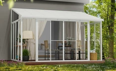 Zimné záhrady Veranda Sanremo Palram - Canopia 3 x 4,25 m biela